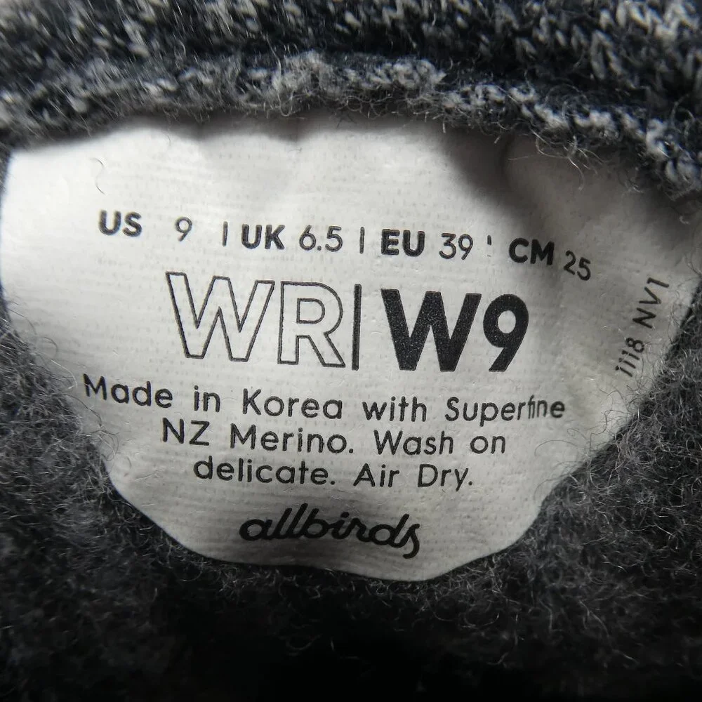 Allbirds Gray Wool Runners Sneakers‎